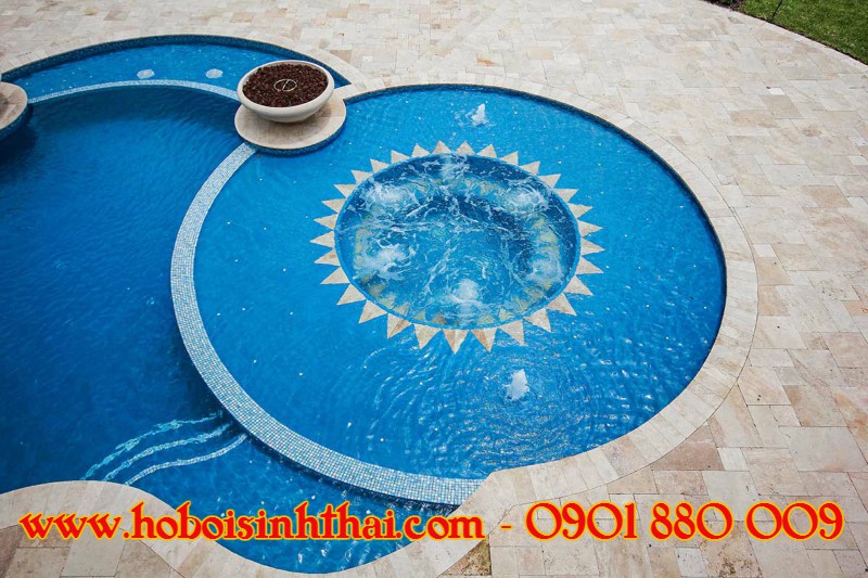 BỂ BƠI KẾT HỢP BỂ JACUZZI, THIẾT KẾ HỒ BƠI, TƯ VẤN XÂY DỰNG HỒ BƠI, THI CÔNG XÂY DỰNG HỒ BƠI. LH: 0901 880 009 (Ms VIÊN), MAIL: thanhvien@biotechpool.com