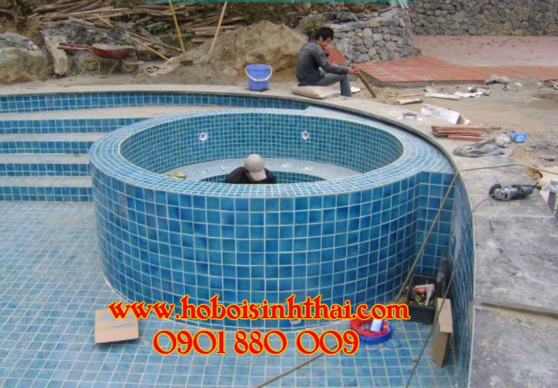 BỂ BƠI KẾT HỢP BỂ JACUZZI, THIẾT KẾ HỒ BƠI, TƯ VẤN XÂY DỰNG HỒ BƠI, THI CÔNG XÂY DỰNG HỒ BƠI. LH: 0901 880 009 (Ms VIÊN), MAIL: thanhvien@biotechpool.com